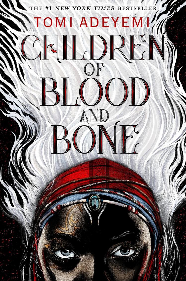 Book cover for Children of Blood and Bone by Tomi Adeyemi