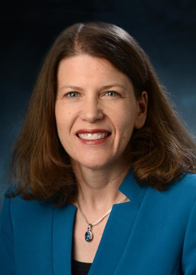 Interim Senior Vice Provost for Academic Resource Management Ann Schmiesing