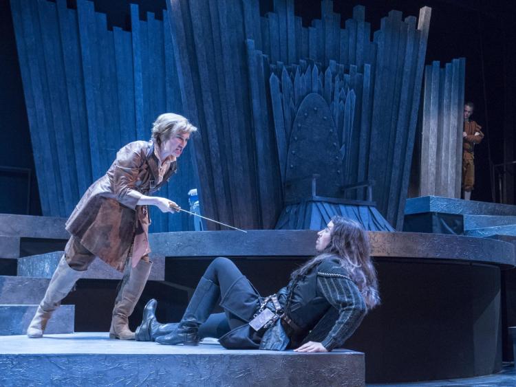 College of Music students perform in the dress rehearsal for the Eklund Opera production of Ariodante. Photo by Glenn Asakawa.