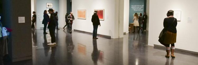 CU Art Museum exhibit