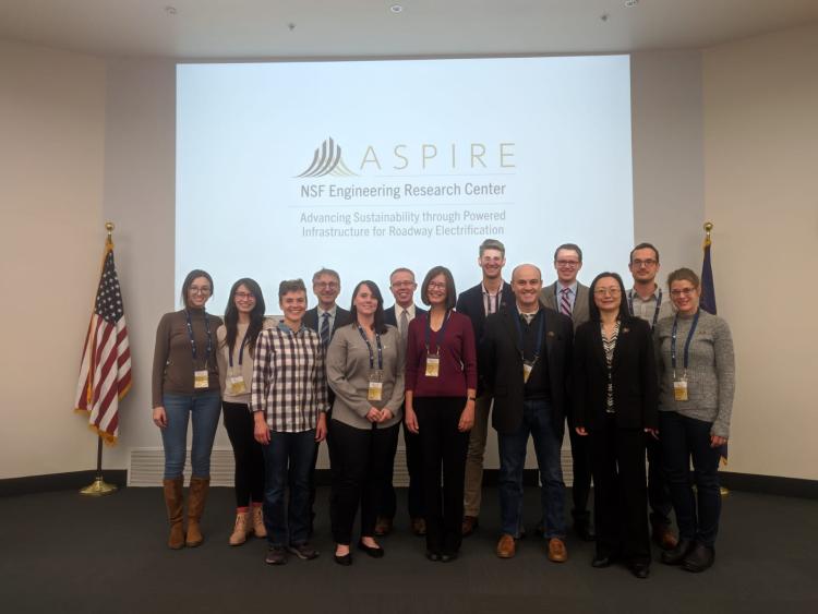 Group photo of CU faculty involved in ASPIRE