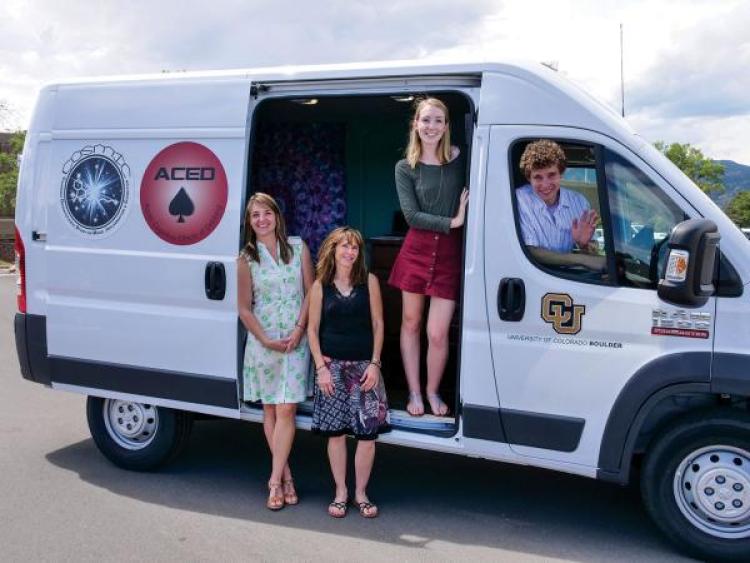 The mobile pharmacology lab, or 'cannavan'