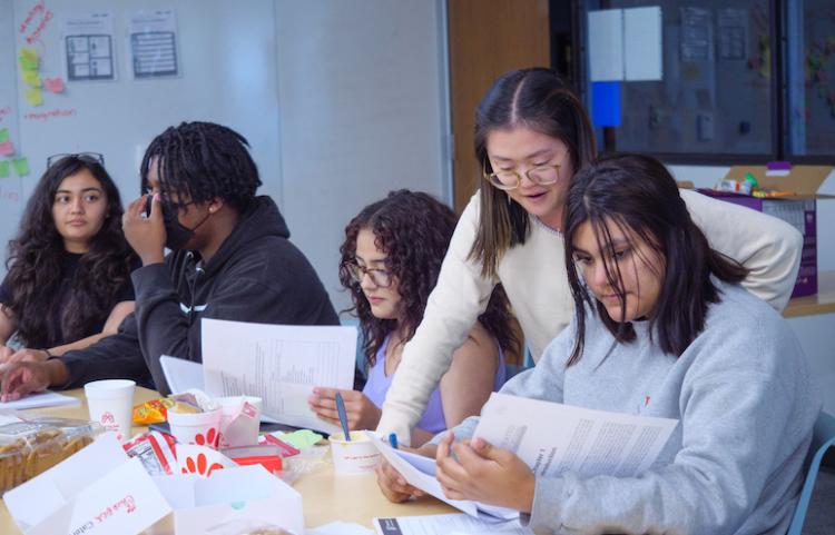 Students at Centaurus who designed a new ethnic studies course