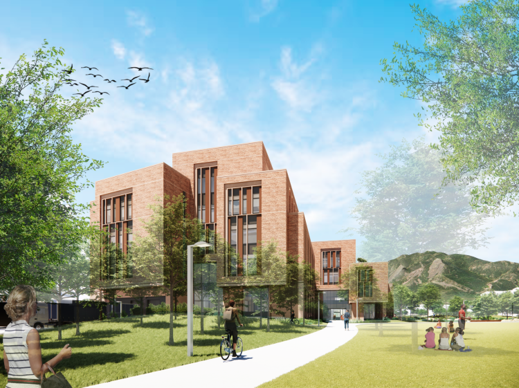 Draft rendering of the newly approved chemistry and applied mathematics facility