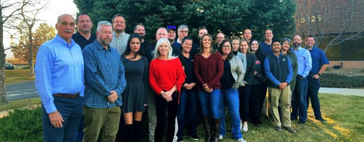 Classmates and instructors celebrate completion of the Our Community Listens training
