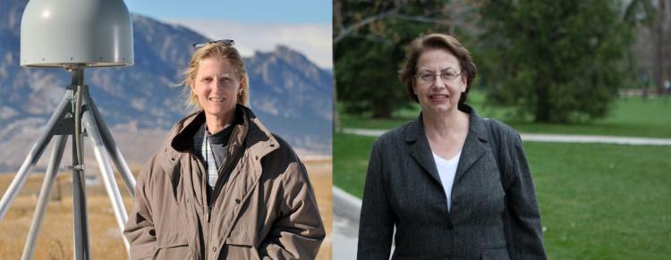 Photos of Kristine Larson and Veronica Vaida