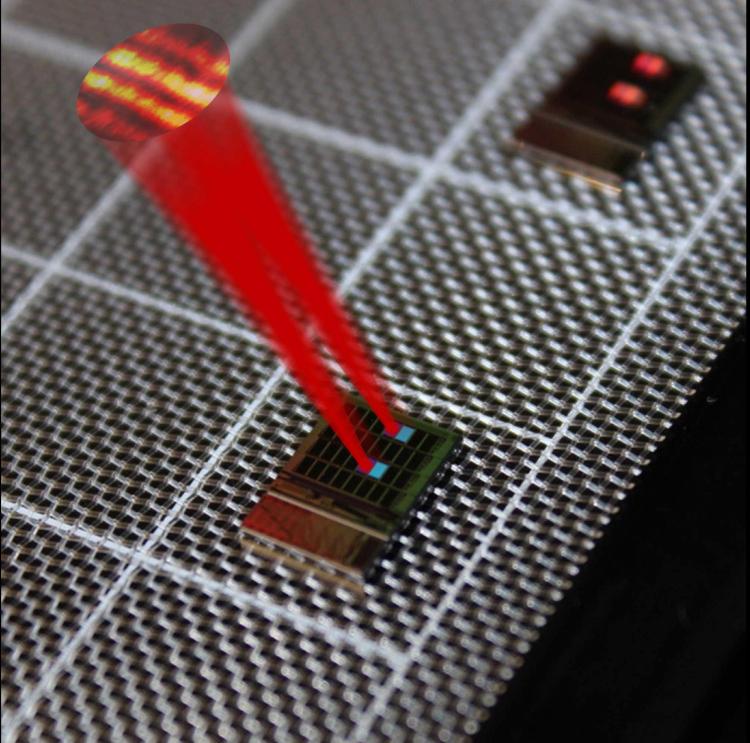 Serpentine optical phased array tiles