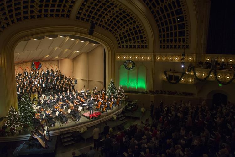CU Holiday Festival in Macky Auditorium