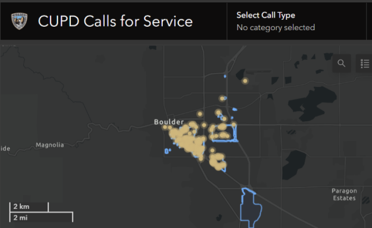 CUPD calls for service