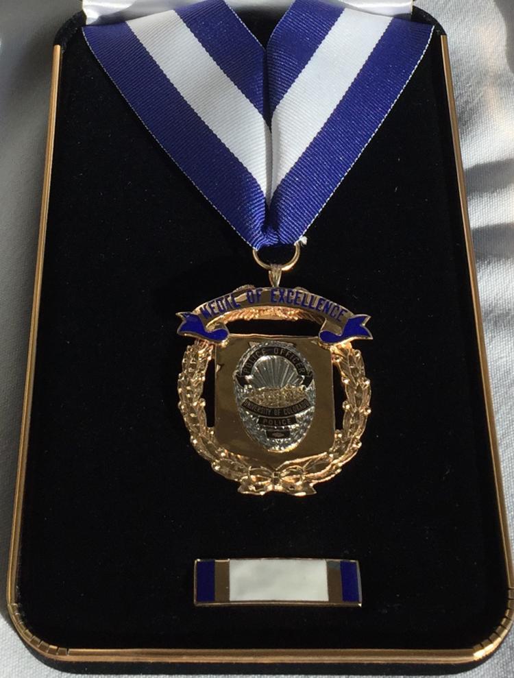 CUPD medal of excellence