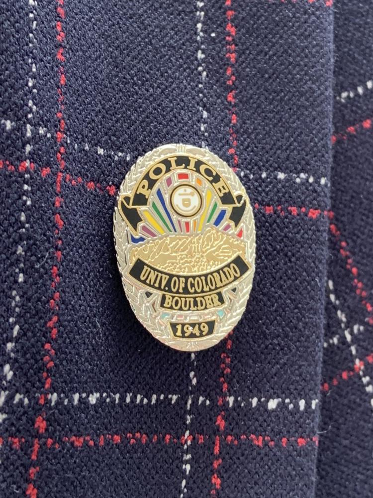 CUPD pride pin