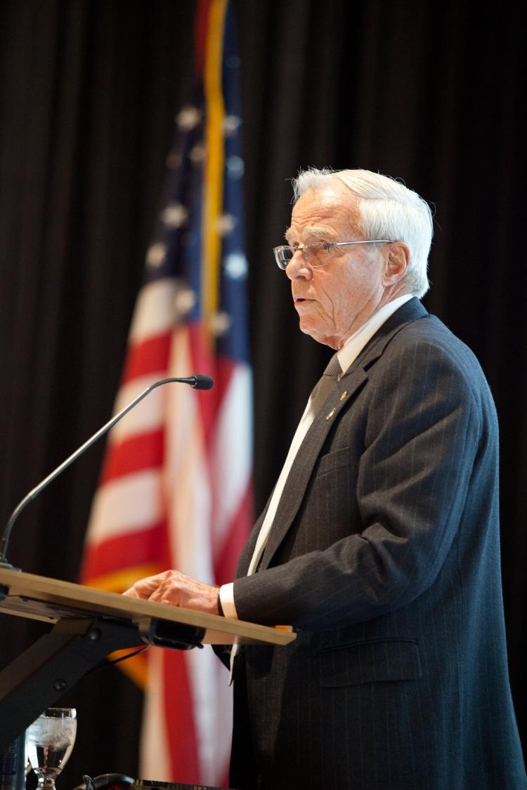 CU President Bruce Benson