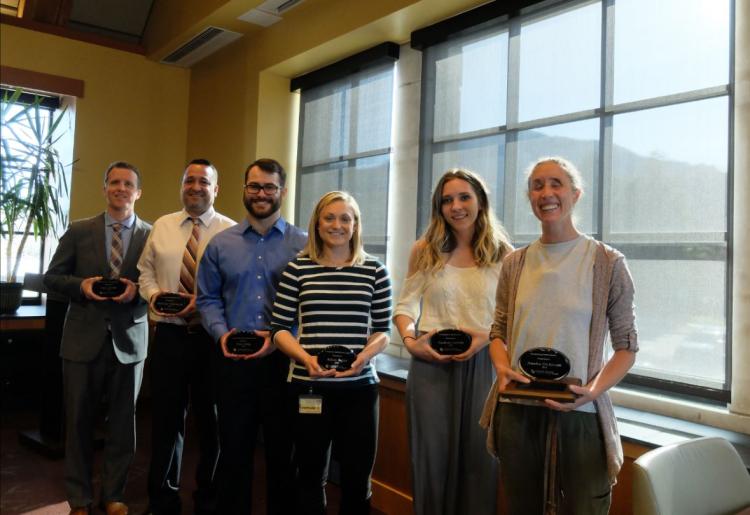 2018 winners at the Disability Services Awards Ceremony