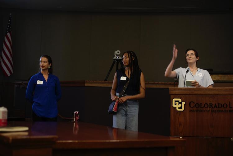 Presenters at the first annual Startup Variety Show