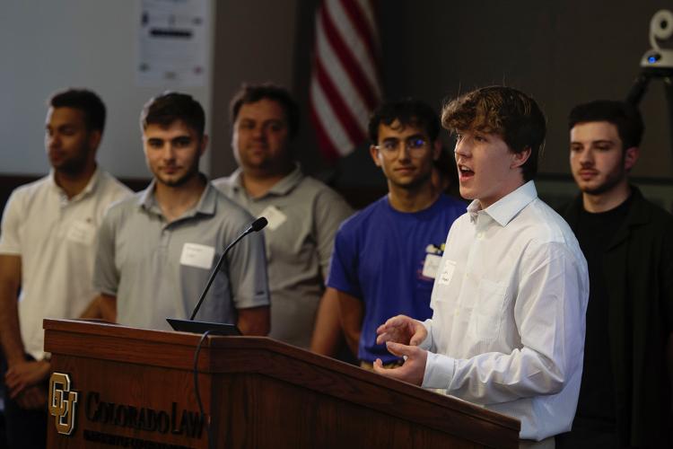 Presenters at the first annual Startup Variety Show