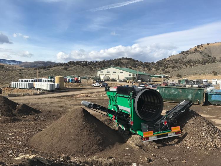 Eagle County waste compost site