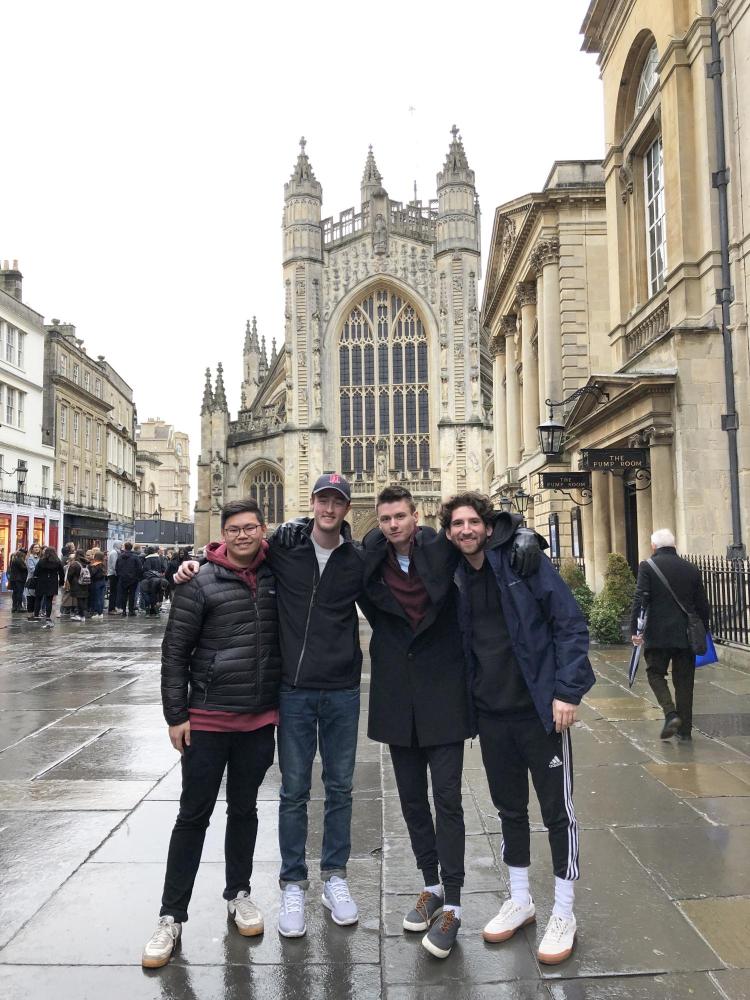 Buffs studying abroad in Bath, England