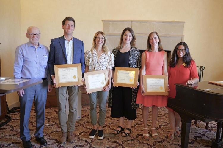 Provost's Achievement Award recipients who are pre-tenure faculty