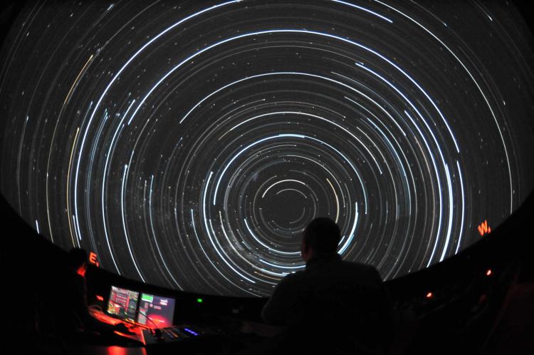 Fiske Planetarium immersive theater