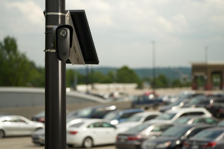 Stock image of Flock Safety camera