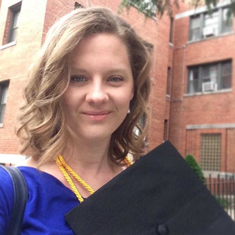 PhD student Katie Gach