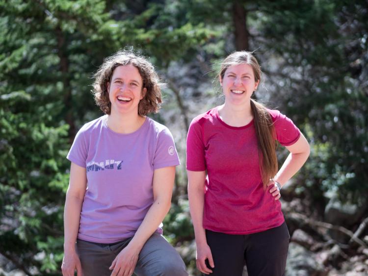 Co-founders of Girls on Rock