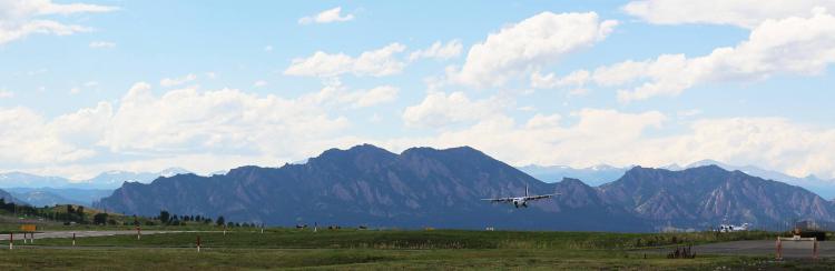 Scene of the Flatirons