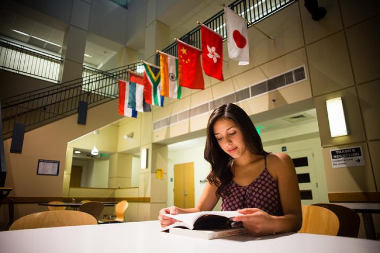 Haelena Bondi-Camacho studies at the Leeds School of Business