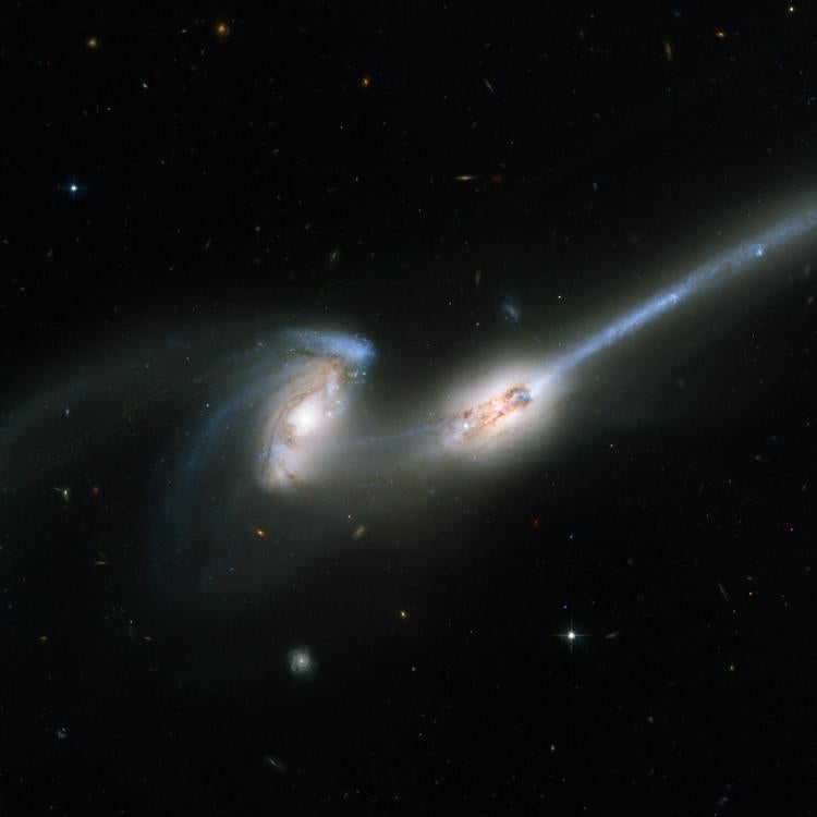 Mice galaxies