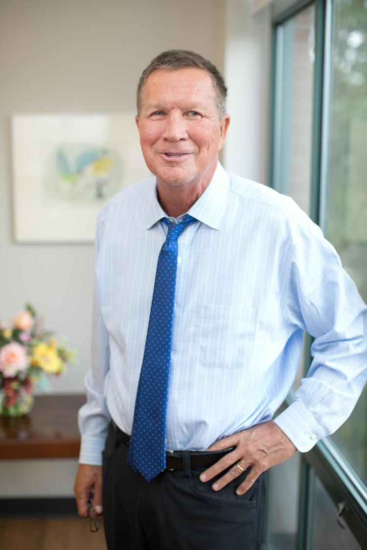 Former Ohio Gov. John Kasich