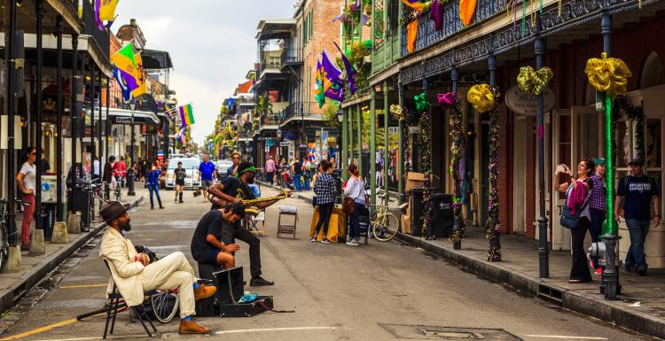 jazz musicians in New Orleans