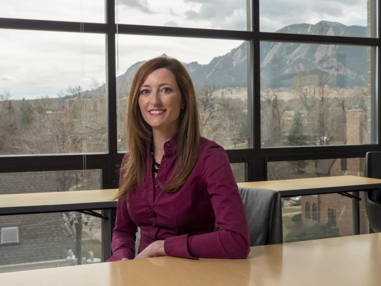 Lori Peek, the new director of the Natural Hazards Center
