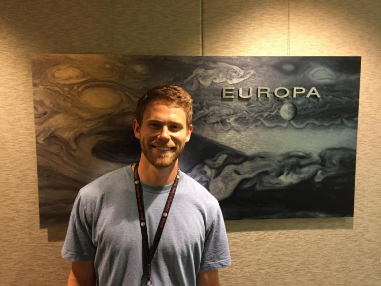 Luke Bury was runner-up at the 3MT competition and took second-place at the first annual Three-Minute Talk statewide competition. Bury, a PhD candidate in the Department of Aerospace Engineering Sciences, spoke on Deep Space and Ocean Worlds.