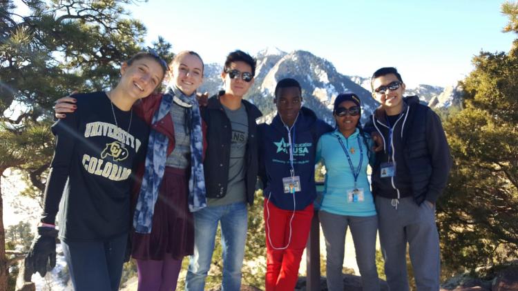 EducationUSA Academy group at NCAR in Boulder