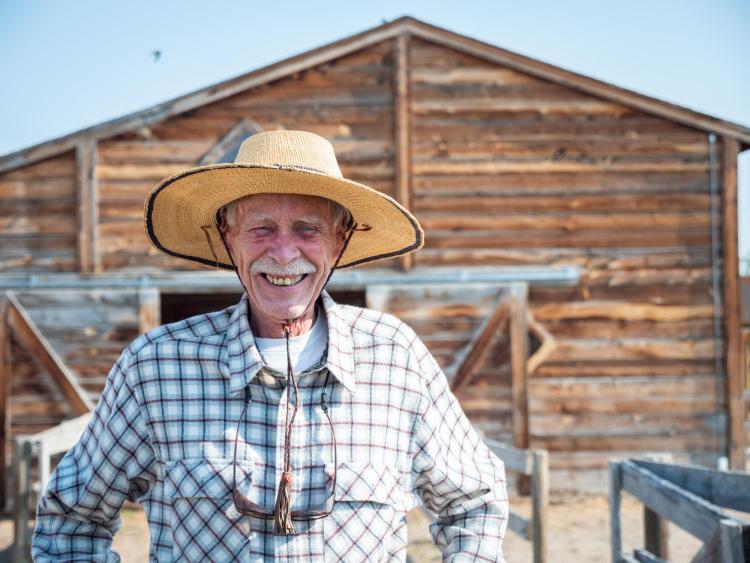 Farm and barn owner, Richard Cargill.