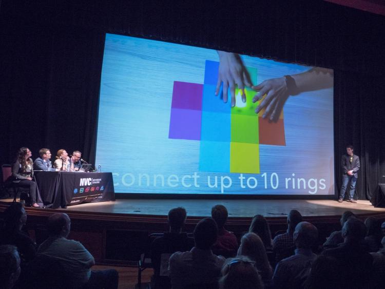 NVC10 image of Specdrum pitch at Boulder Theater