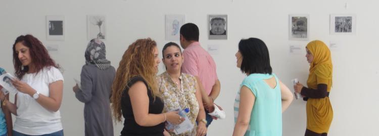 West Bank art exhibit