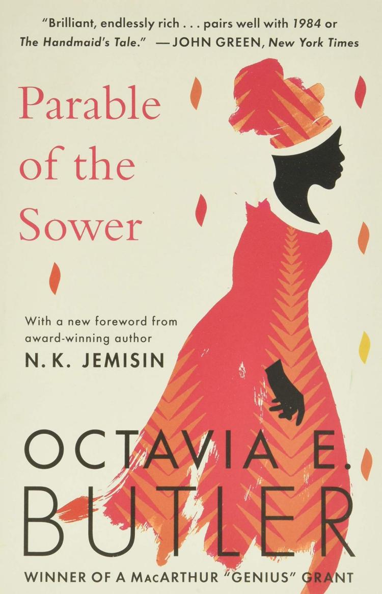Book cover for Parable of the Sower by Octavia Butler