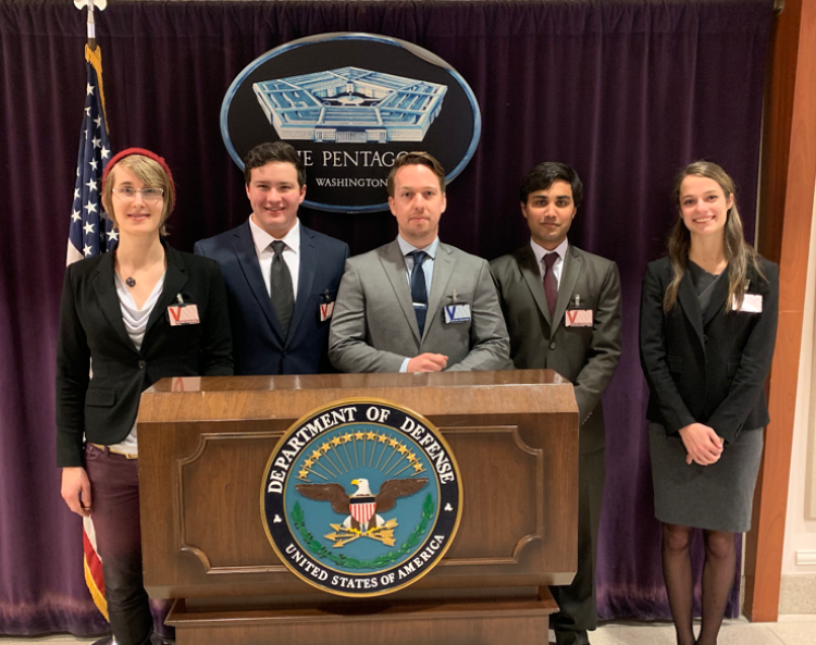 SAPANA members at Pentagon