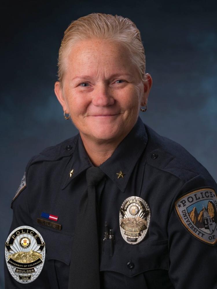 CU Boulder Police Commander Paula Balafas