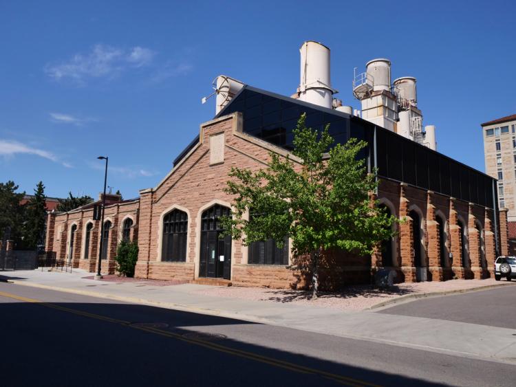 West District Energy Plant on the CU Boulder campus.