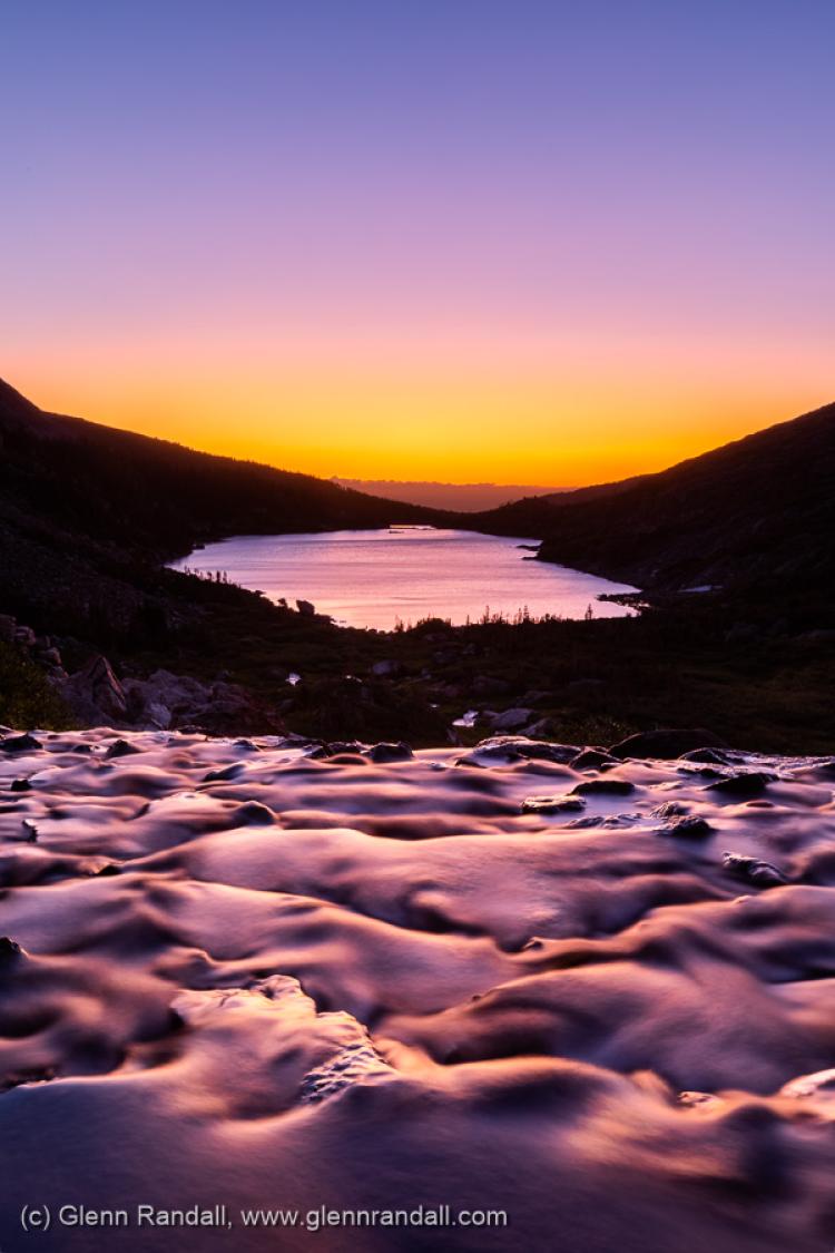 Sunrise in the Indian Peaks Wildnerness