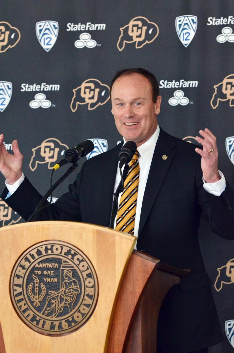 Athletic Director Rick George