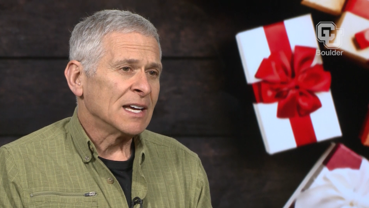 Screen shot of Donnie Lichtenstein explaining his research into sales and online ratings.