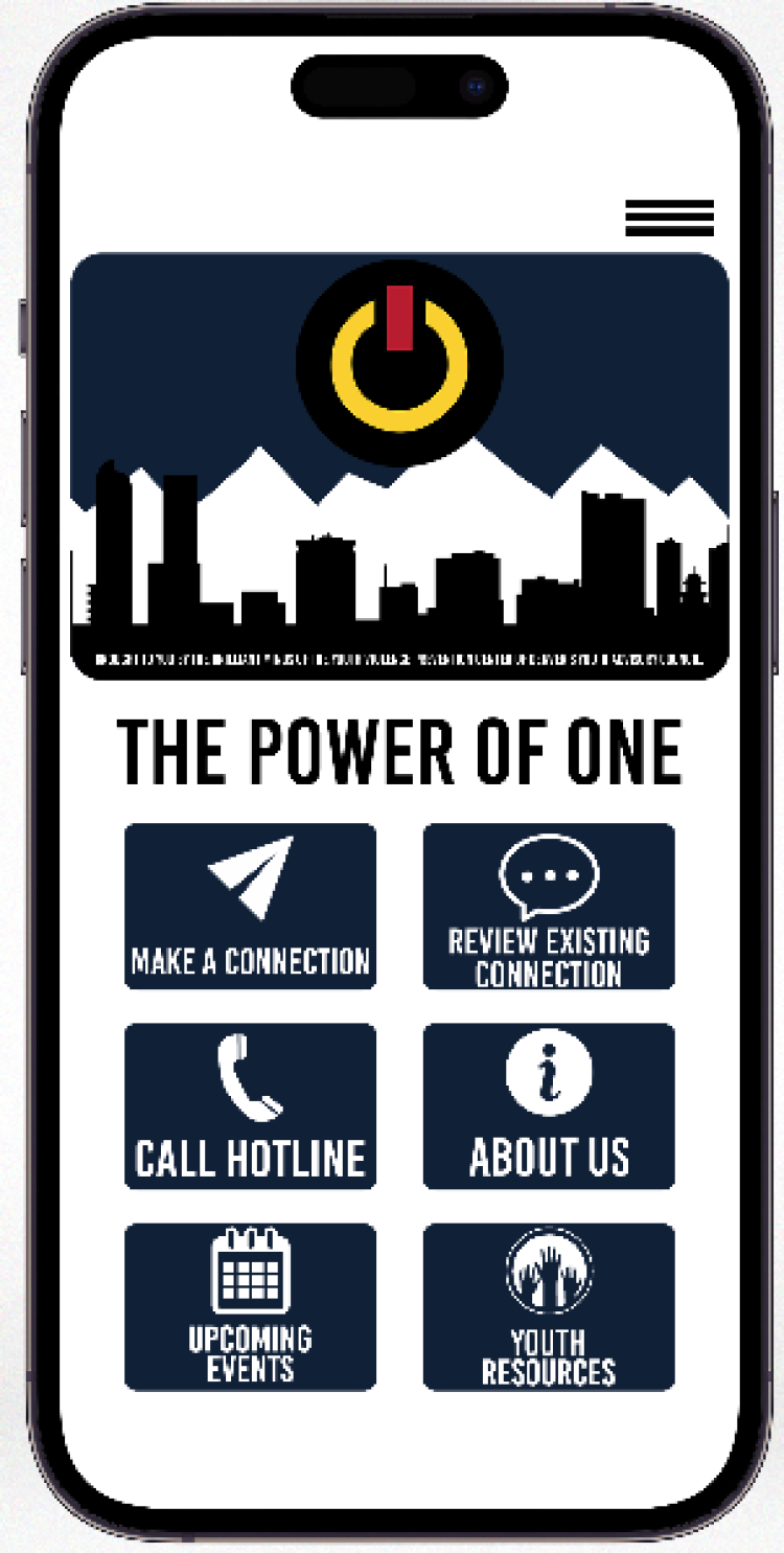 The power of one app image on a phone