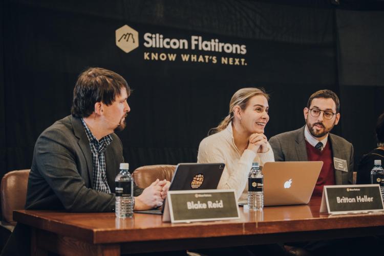 Panelists debate the future of technology at the Silicon Flatirons 2020 conference.