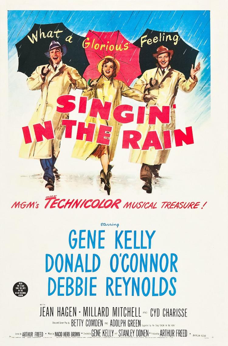 Poster for Singin' in the Rain
