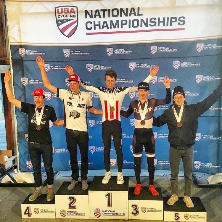 Congratulations to the @cu_cycling_team for taking 1st, 2nd, 4th, 6th, 7th, 8th, 12th and 22nd at nationals! Photo by @cuboulderrec.