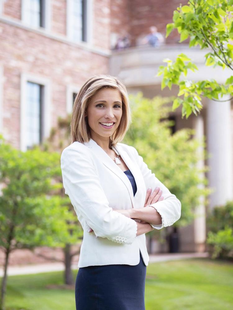 Stefanie Johnson, new director of the Center for Leadership
