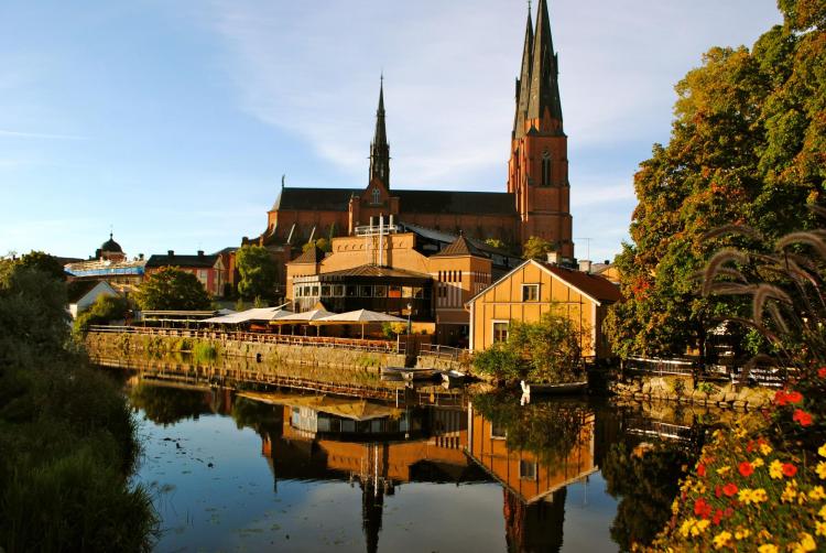 Uppsala Cathedral in Sweden